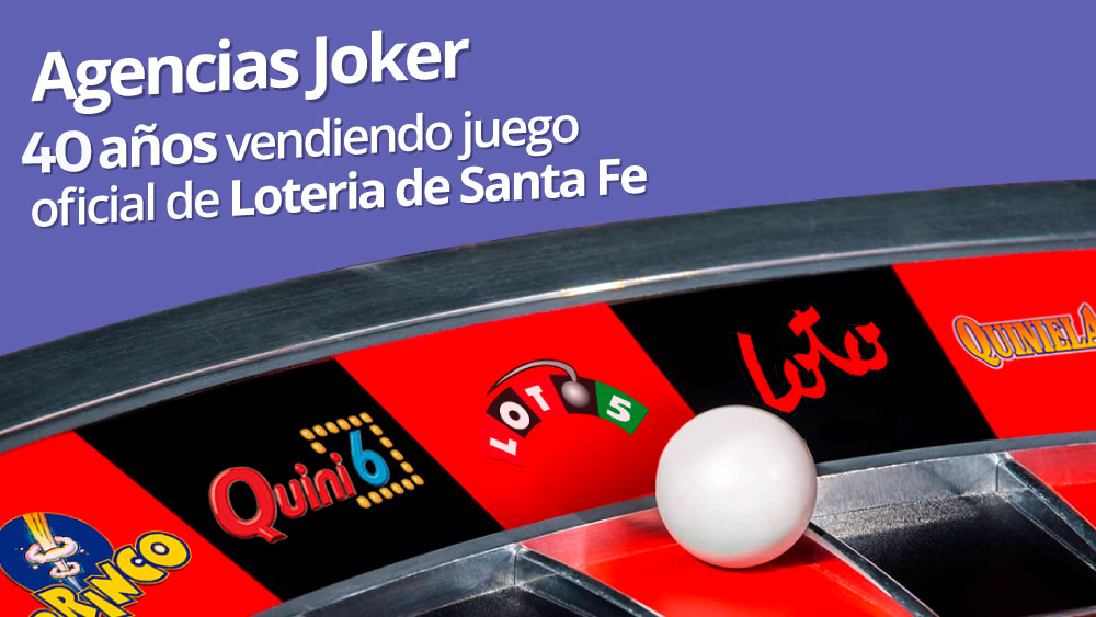 40 años vendiendo juego oficial de Loteria de Santa Fe